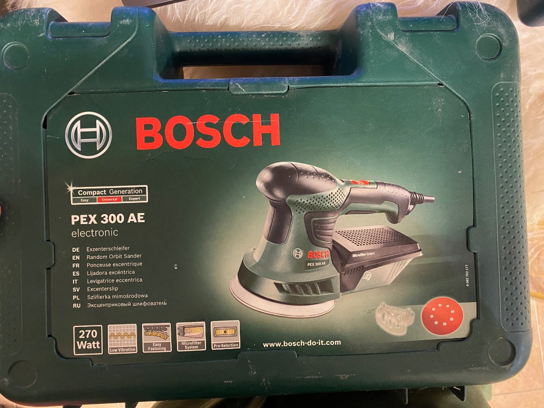 Bosch eksentersliper pex 300 ae