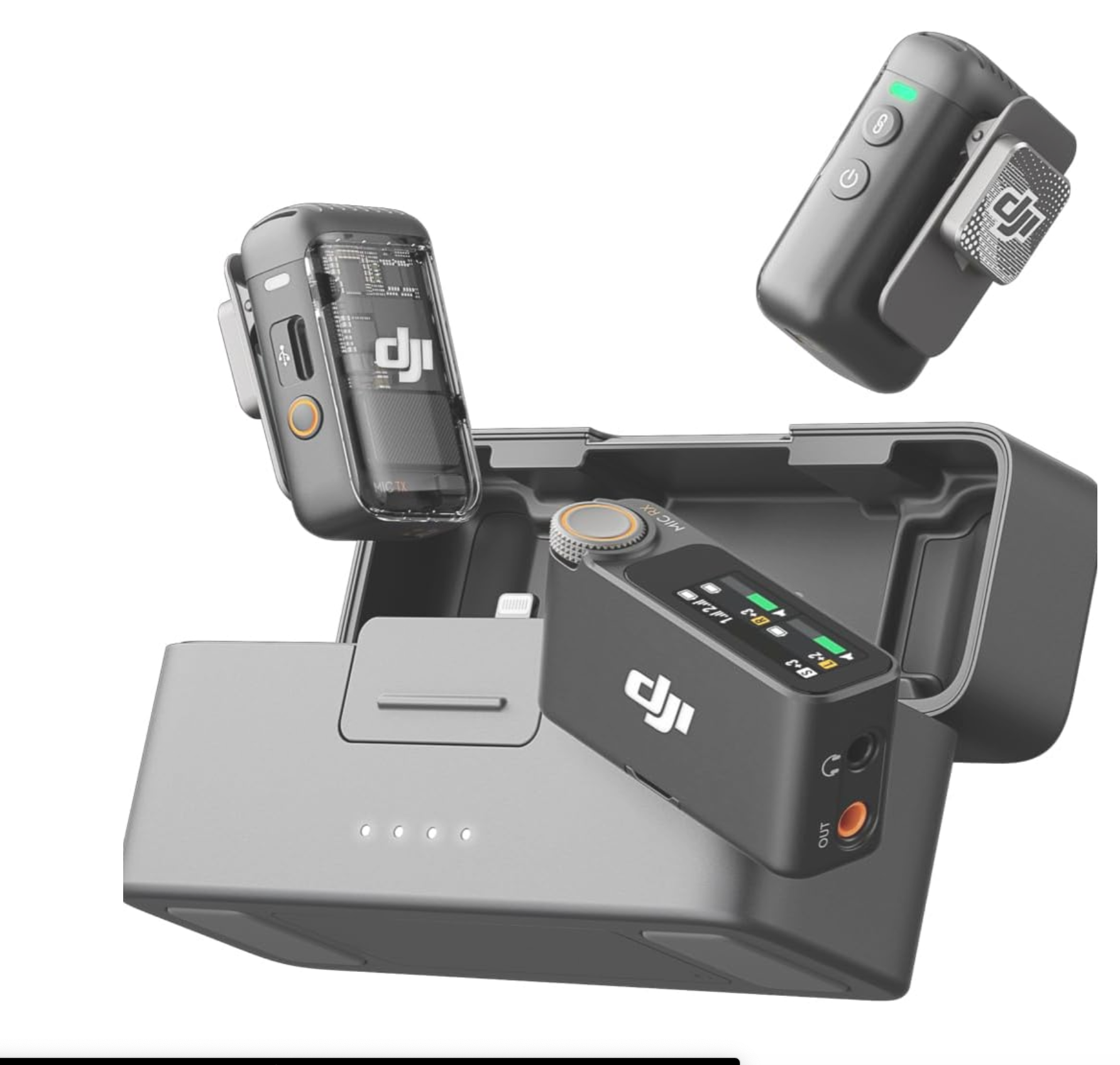 Dji mic 2 – wireless dual-channel microphone system