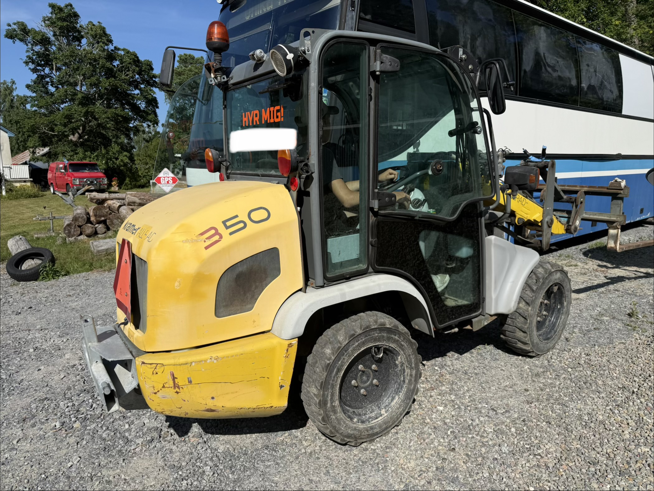 Hjullastare kramer 350 2011