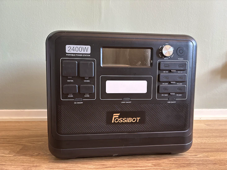 Portabel elstation 2400 w / 2kwh