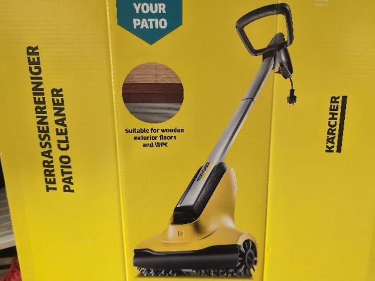 Kärcher pcl 4 med trä/sten borstar altantvätt