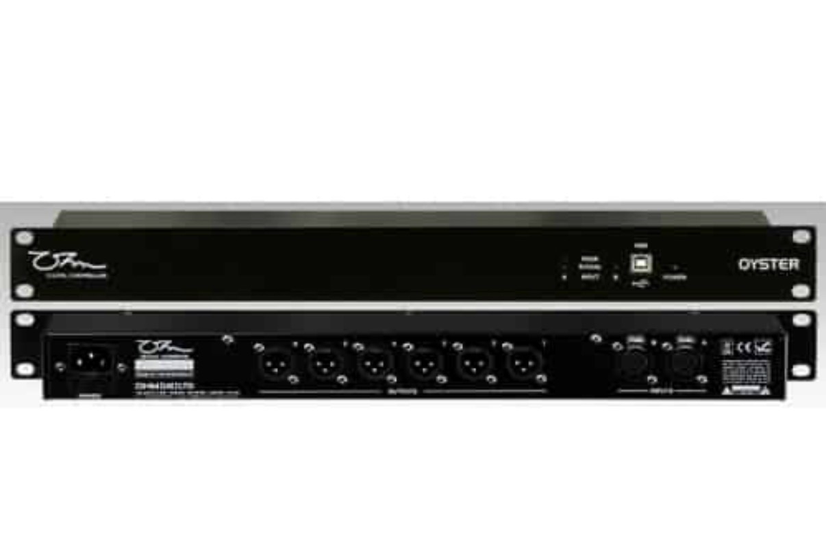 Ohm oyster loudspeaker management system | same day hire available