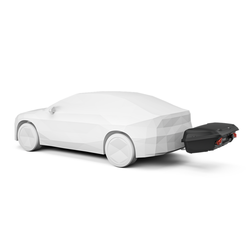 Rymlig bakbox för dragkrok - thule arcos xl (450 liter)