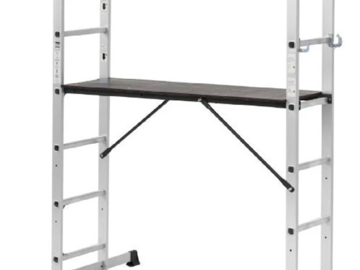 Enklare byggställning i justerbar höjd