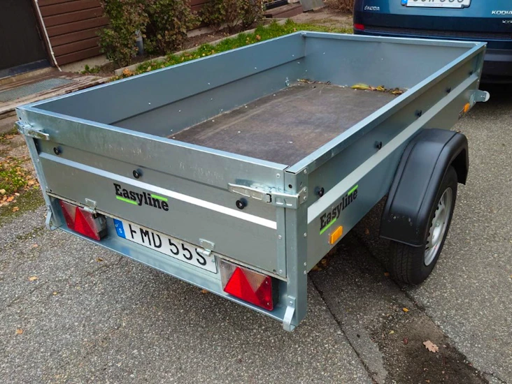 Obromsad släpvagn - ny!