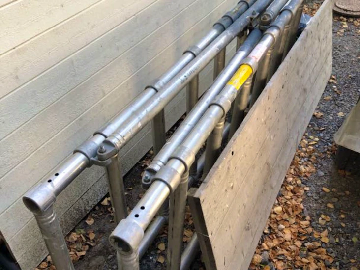 Byggställning 2 meter hög