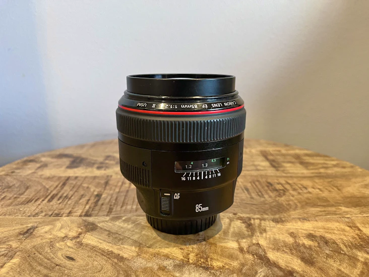 Canon ef 85mm f/1.2 l ii usm