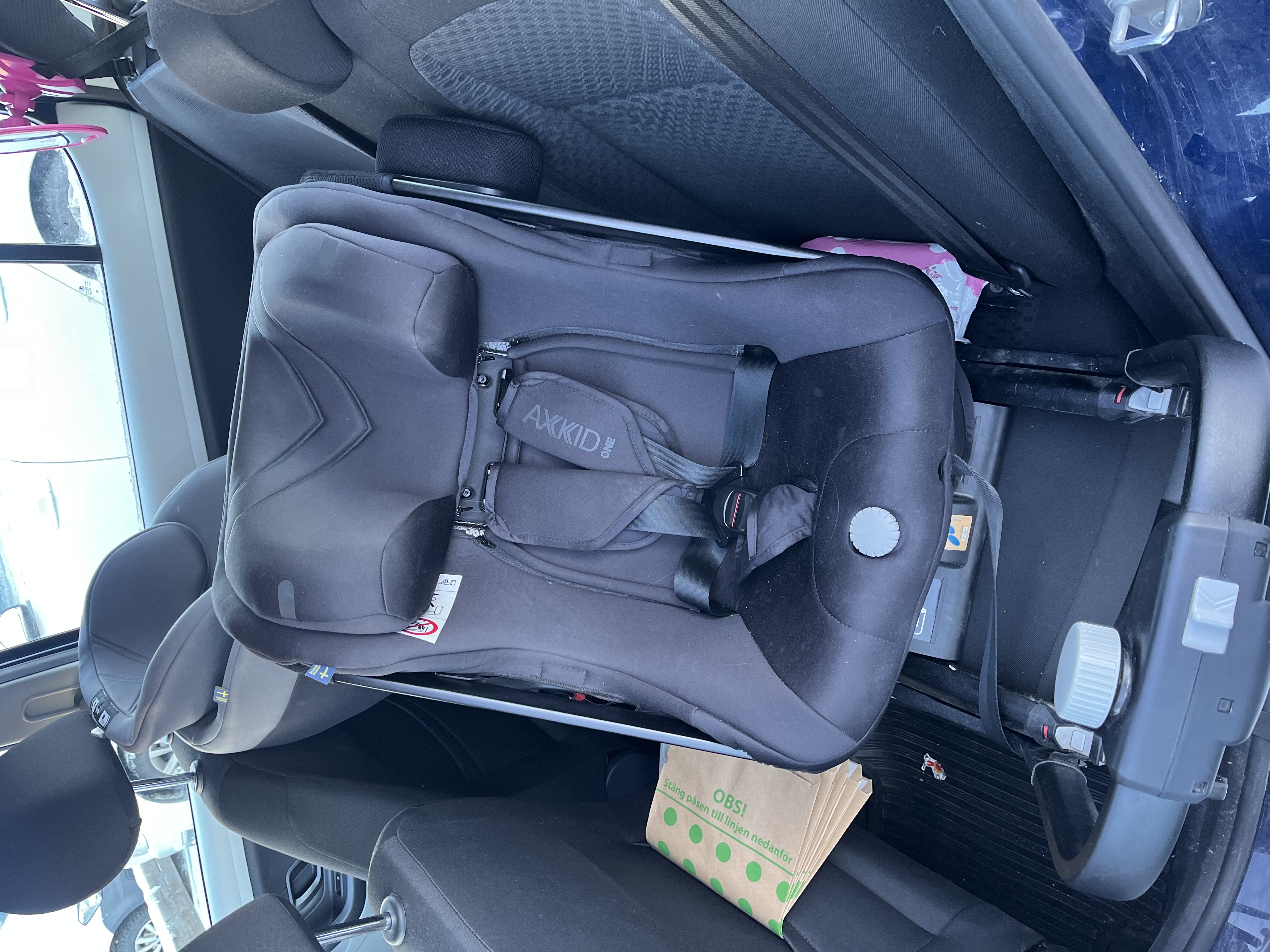 Axkid one, bilbarnstol, isofix 