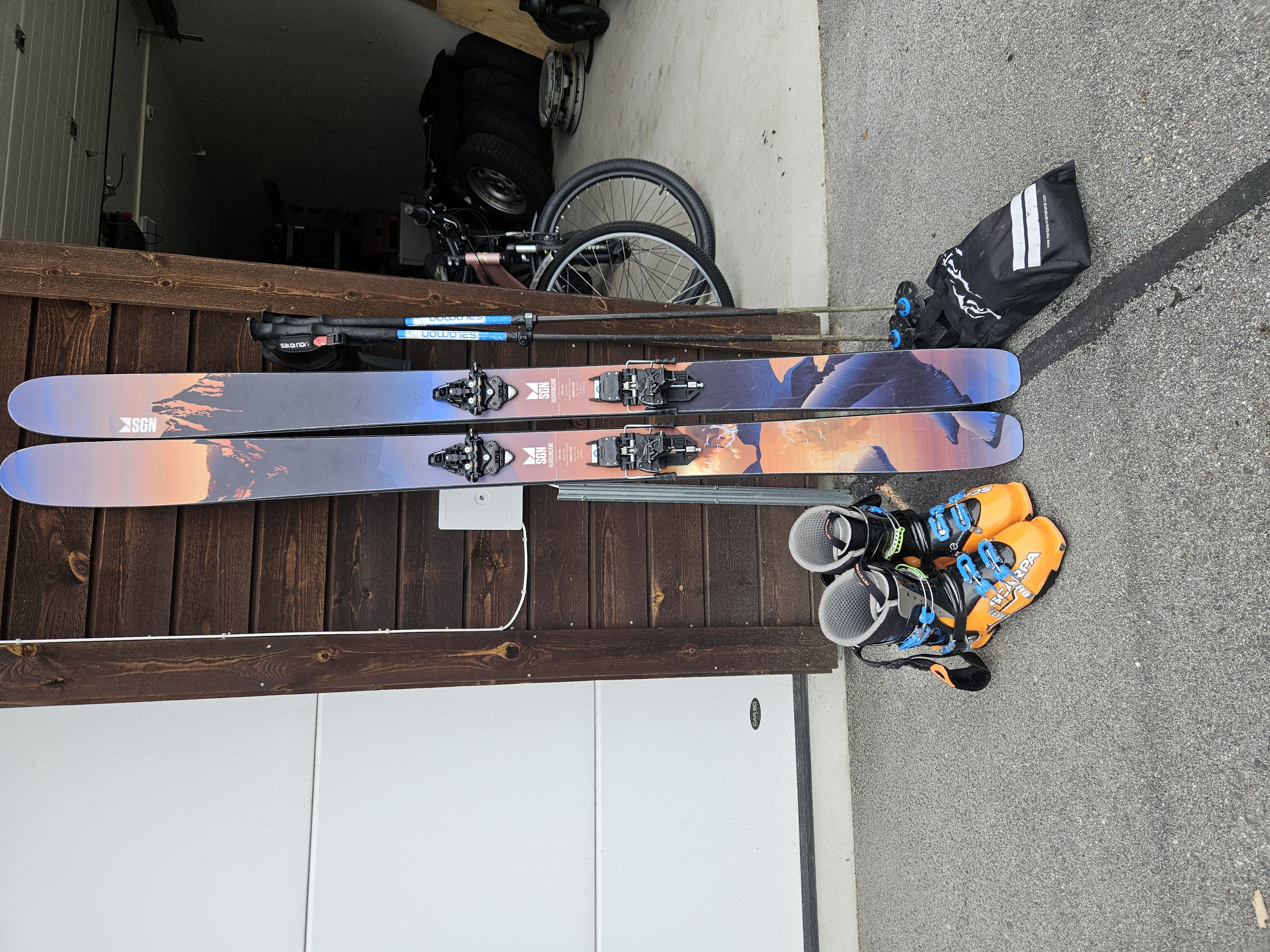 Komplett randonee pakke