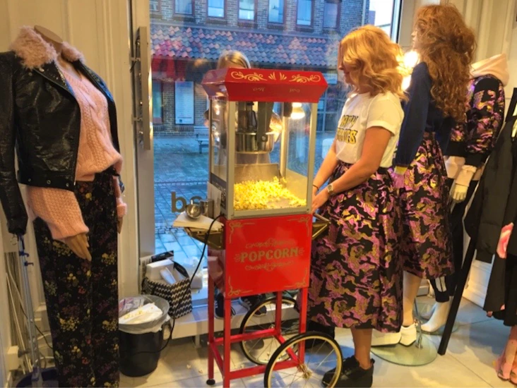 Popcornmaskin 895 kr/dygn