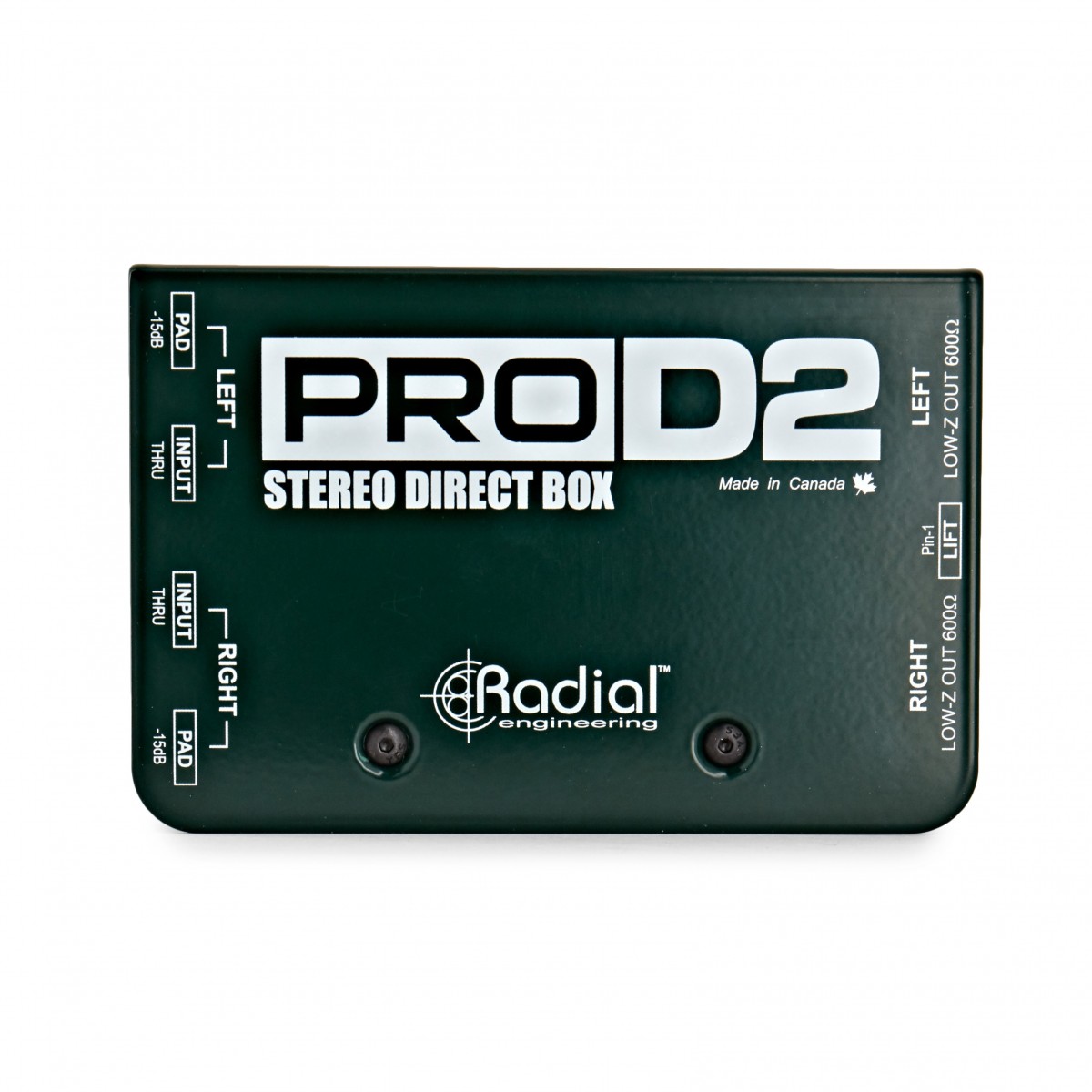 Radial pro d2 stereo di box (x1)