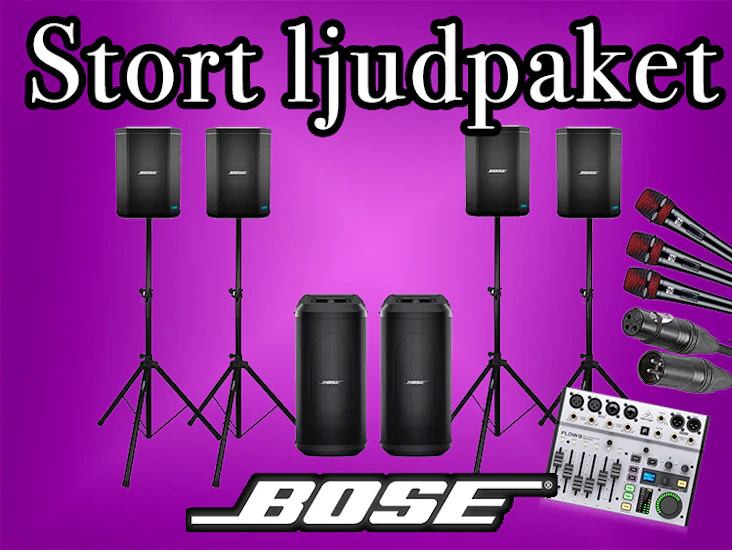 Komplett ljudpaket från bose