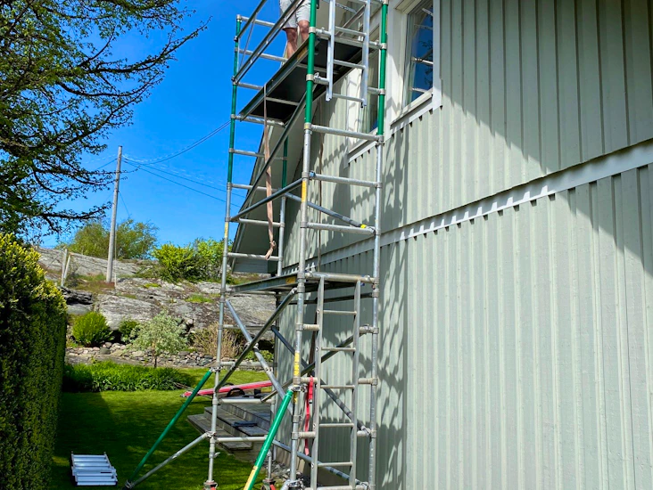 Instant zip-up rullställning 6,6m (orange)