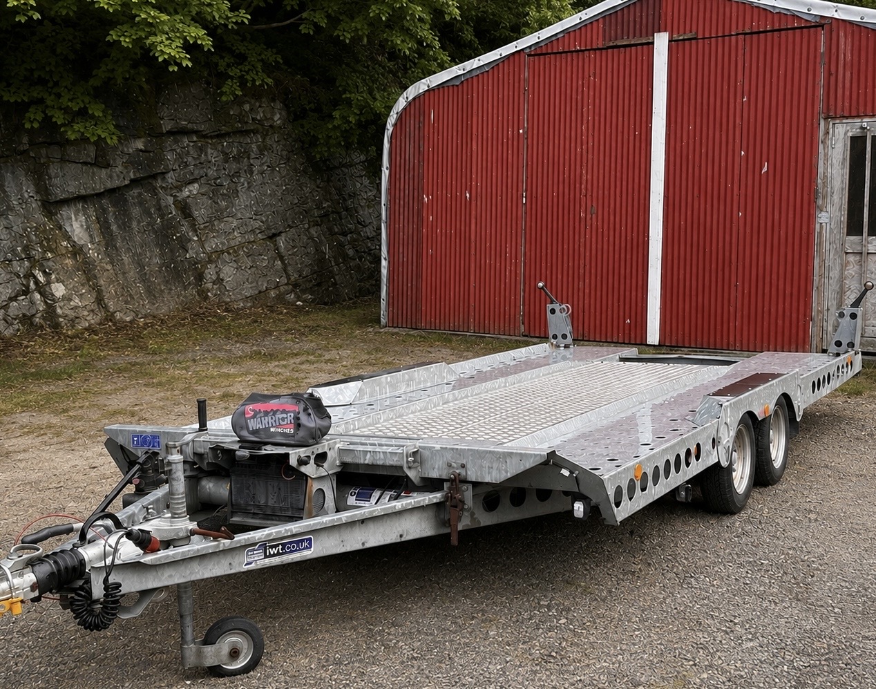 3500kg biltransport tilhenger | ifor williams ct177
