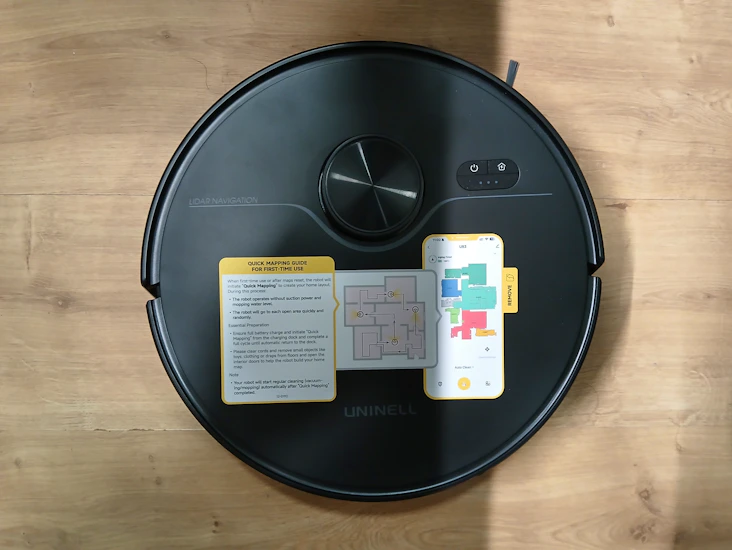 New smart robot vacuum cleaner - vacuum & mop