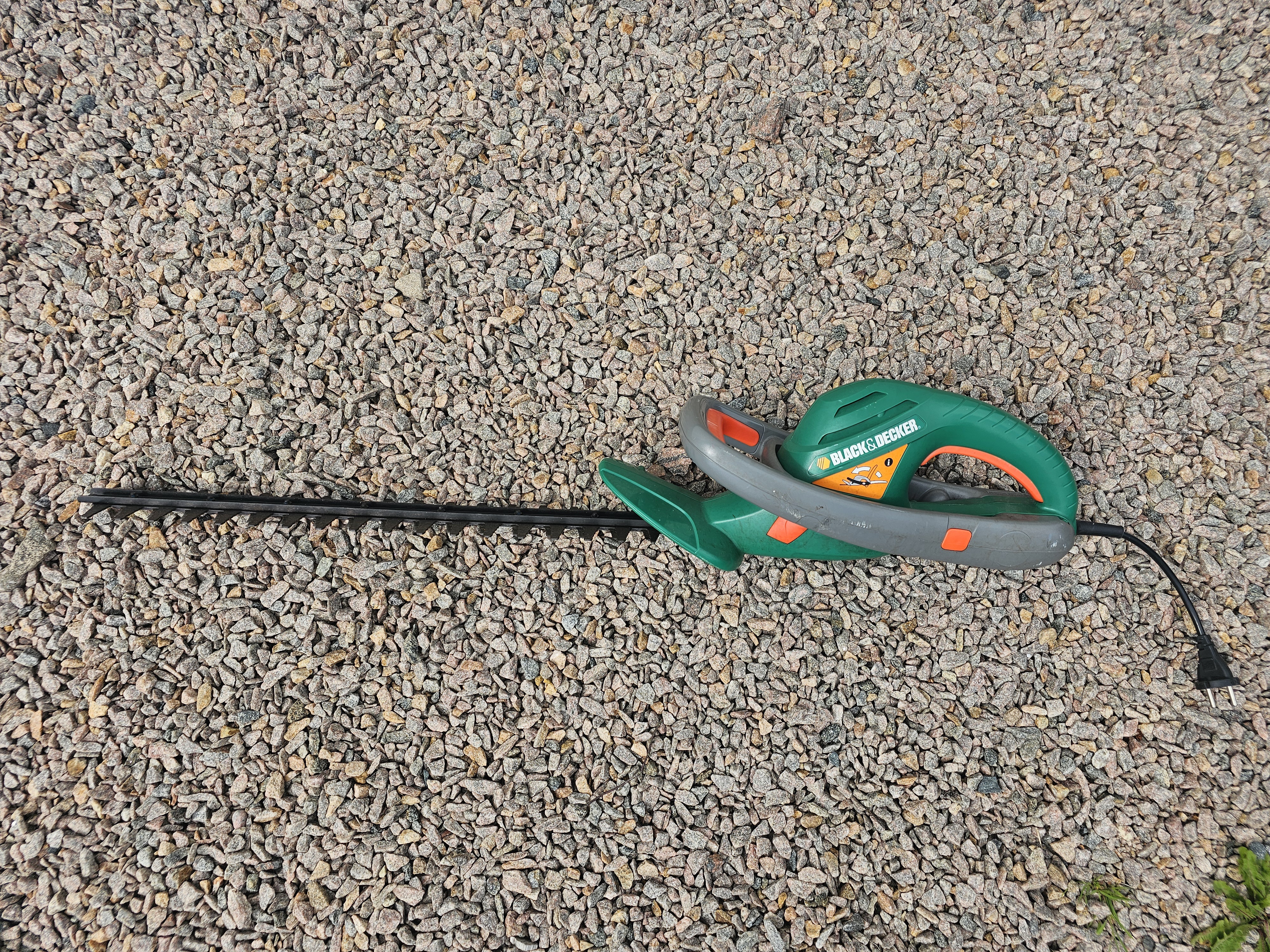 Black & decker elektrisk häcksax