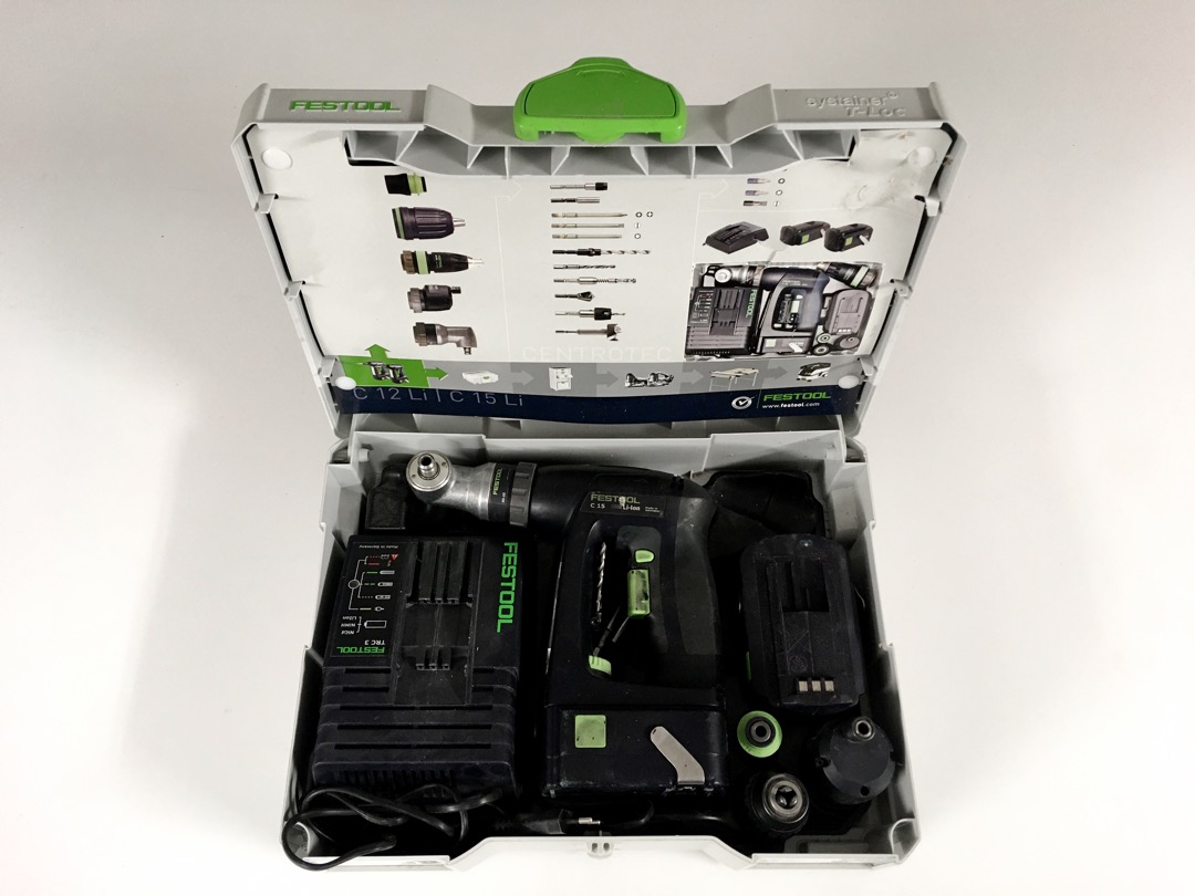 Festool skruvdragare m. 2 batterier