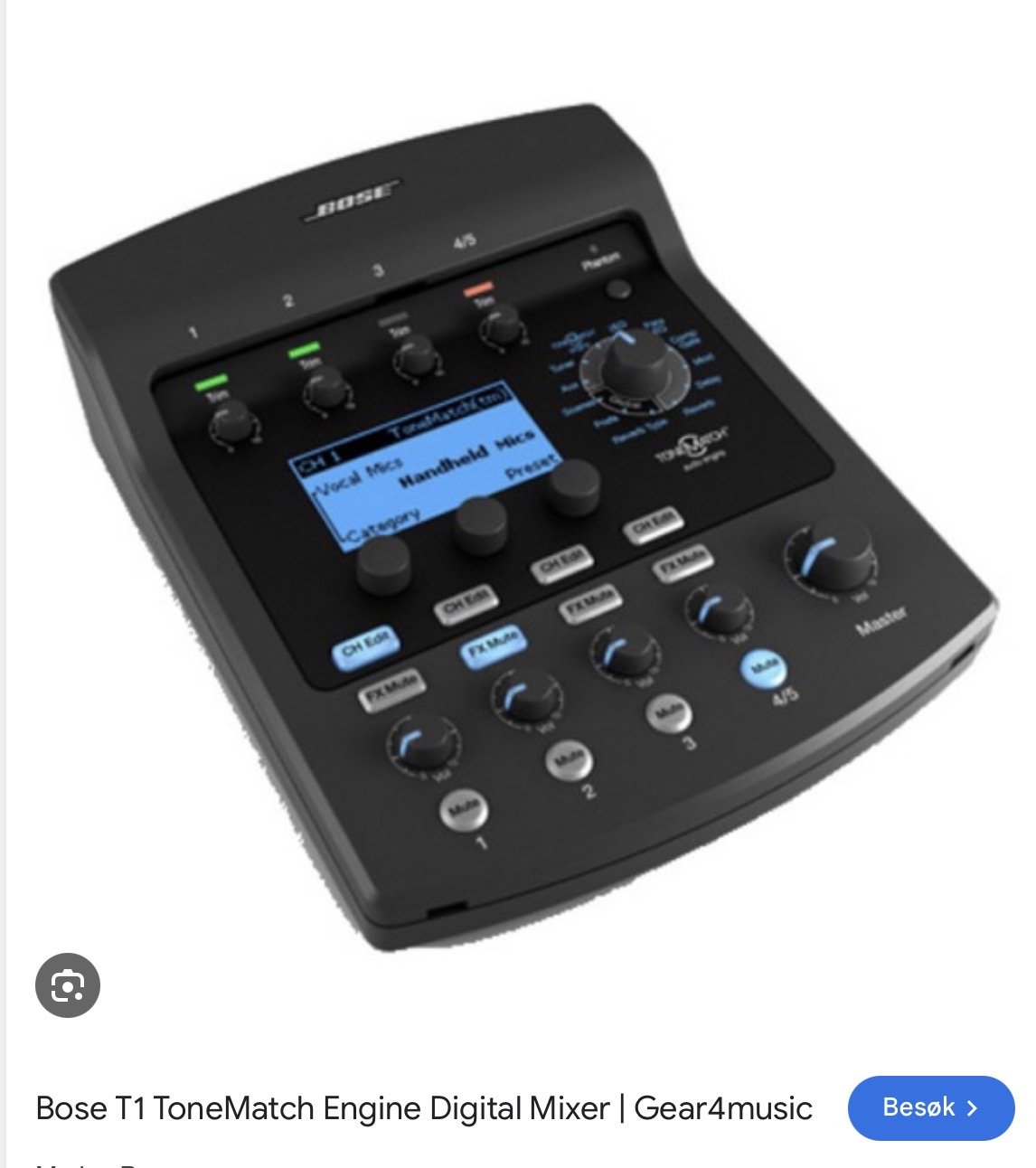 Bose t1 tonematch mixer 