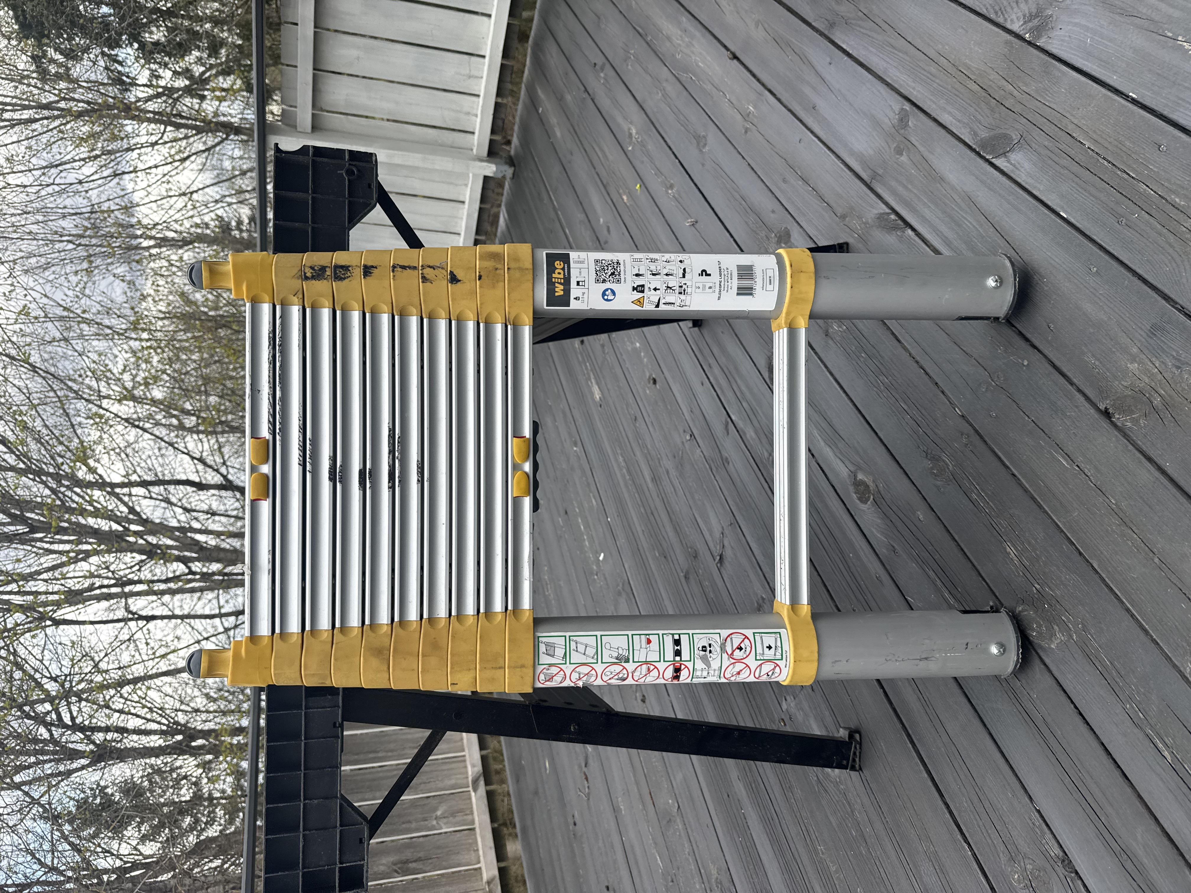 Telesskopstige 3,4 m - wibe