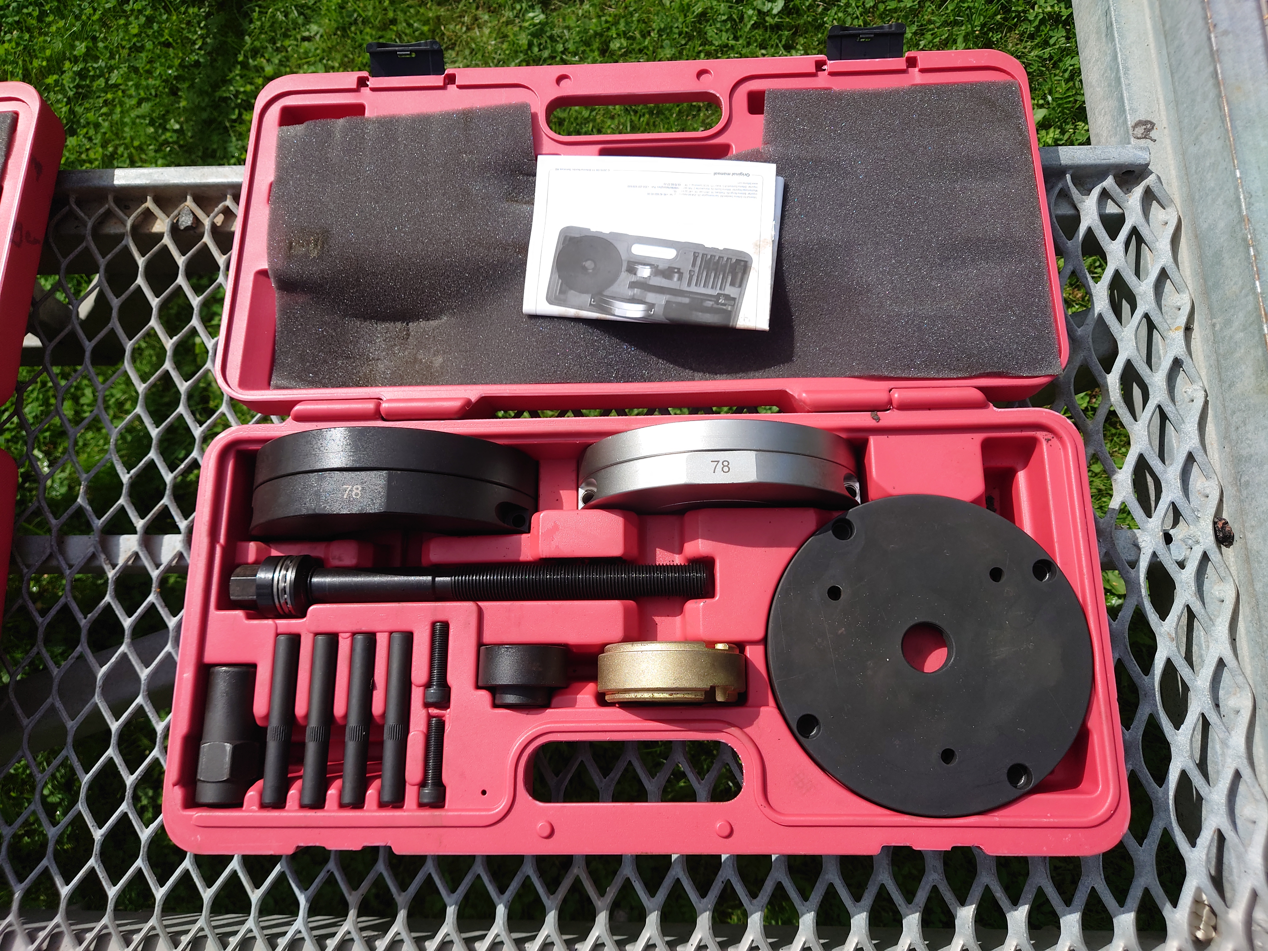 78mm kompakthjullager verktygssats 