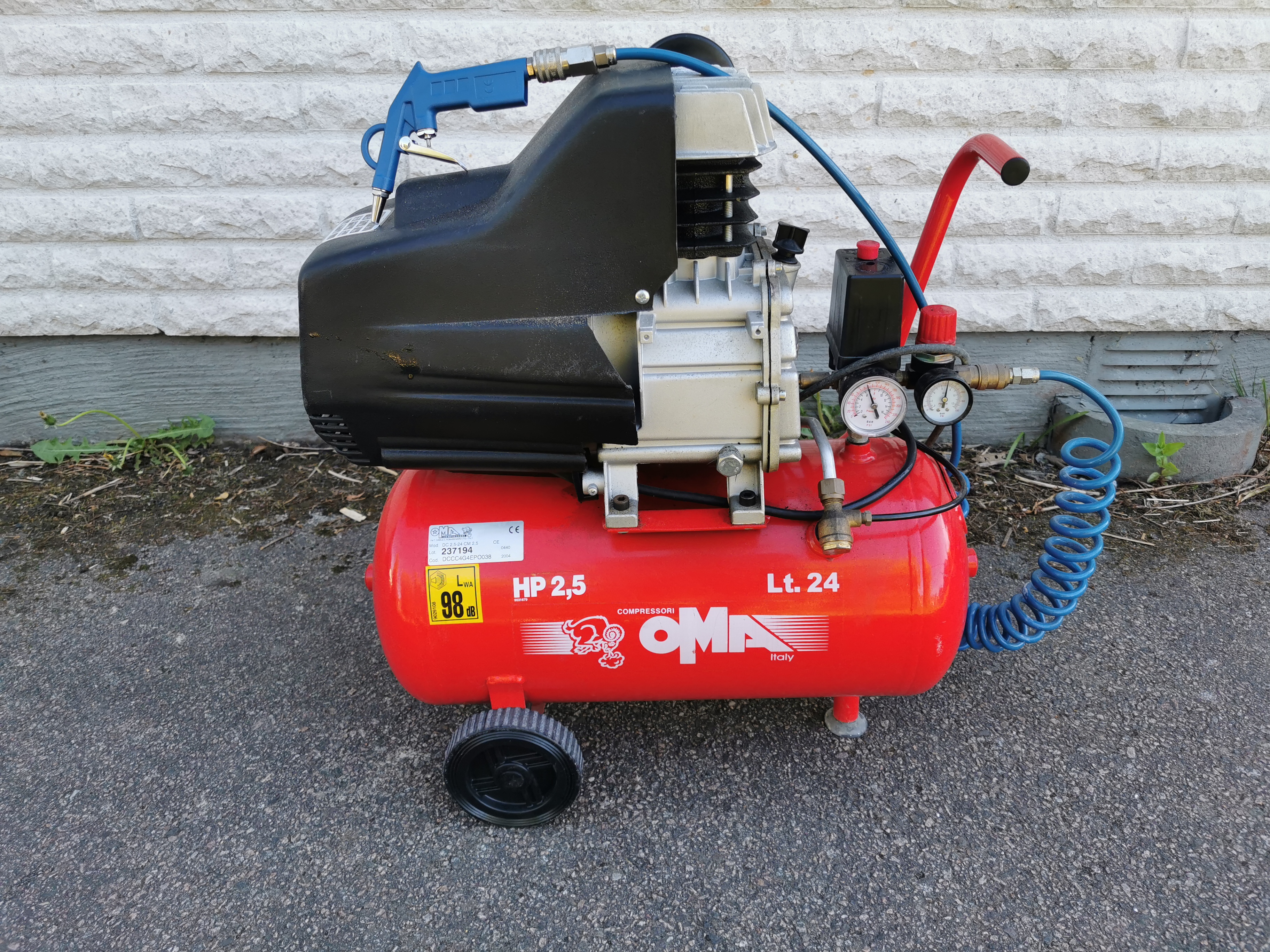 Kompressor i oskarström 24l 2.5hk