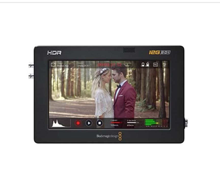Blackmagic video assist 5 inch 12g hdr monitor
