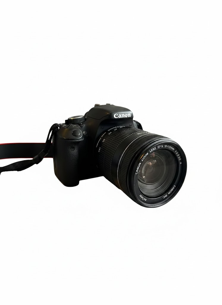 Canon eos 600d m. kraftfuldt 18-135mm zoom-objektiv