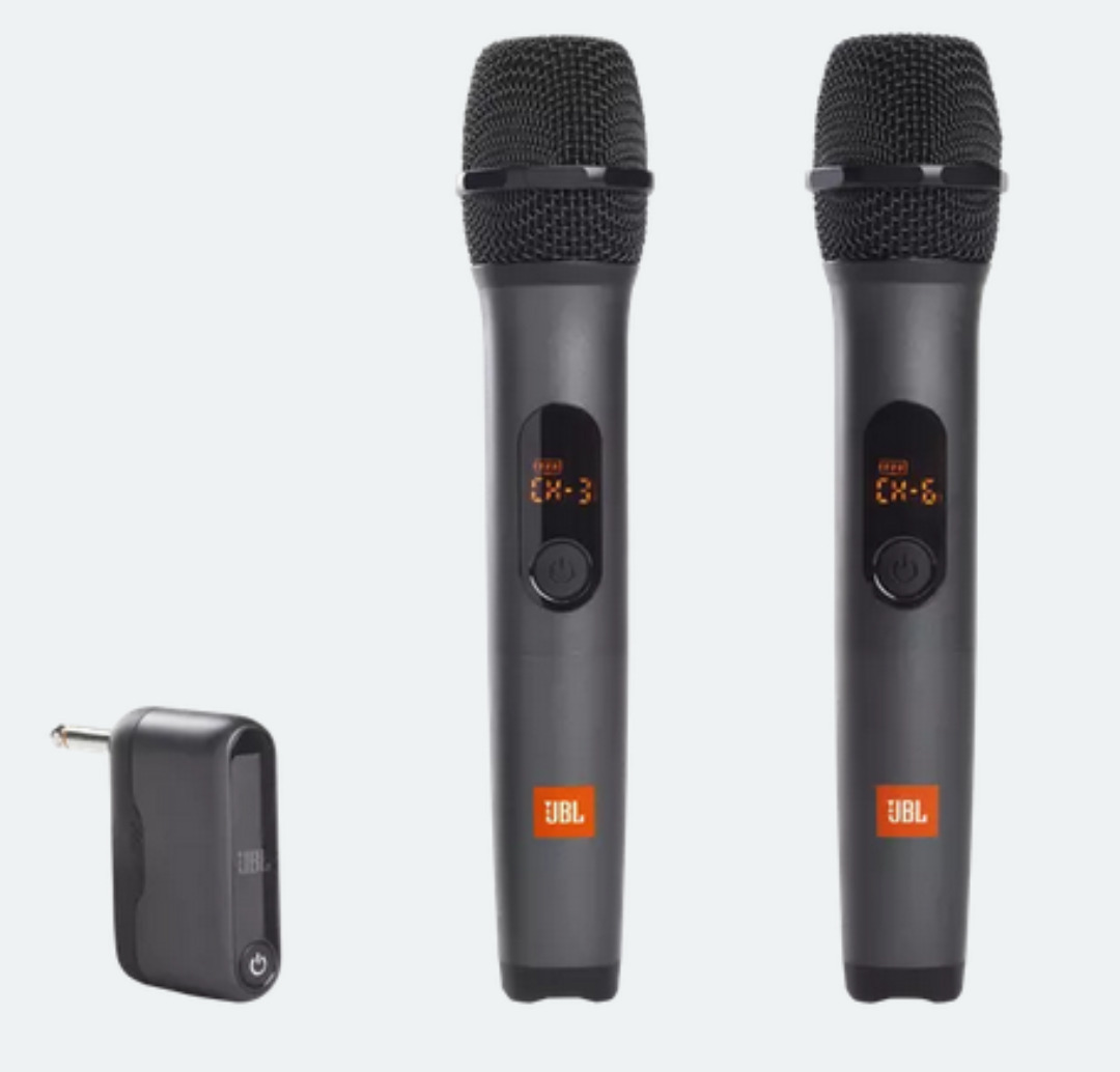 Jbl trådløst mikrofonsett - 2 mikrofoner