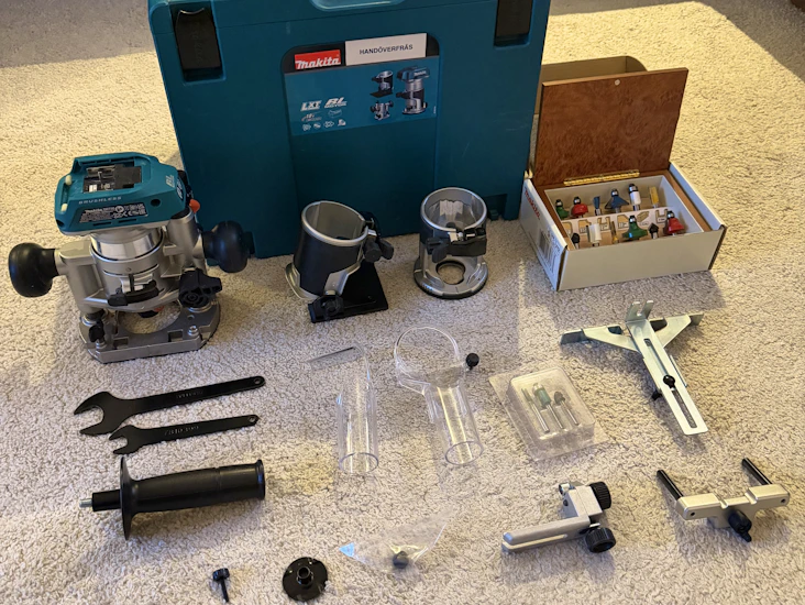 Makita multifräs drt50 batteridriven