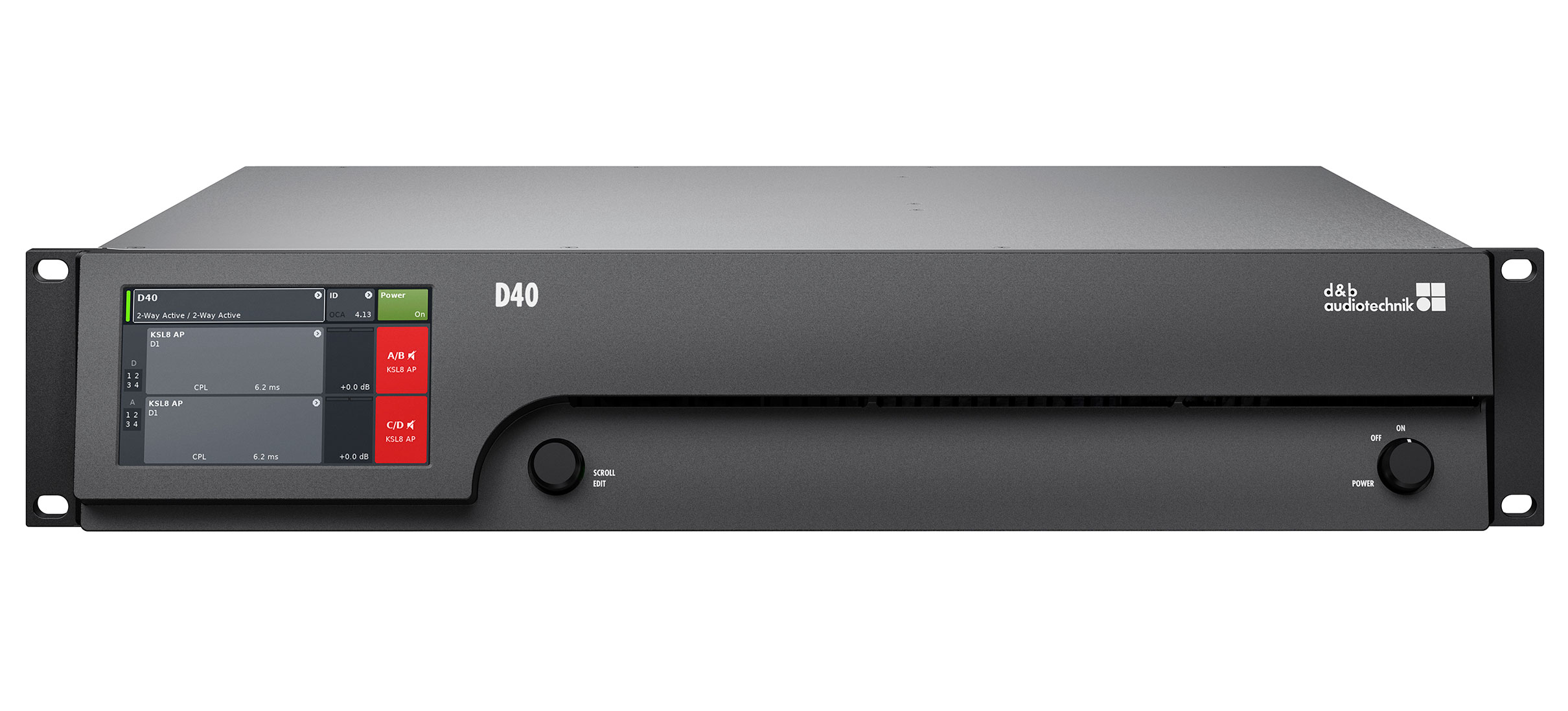 D&b d40 4 channel amplifier