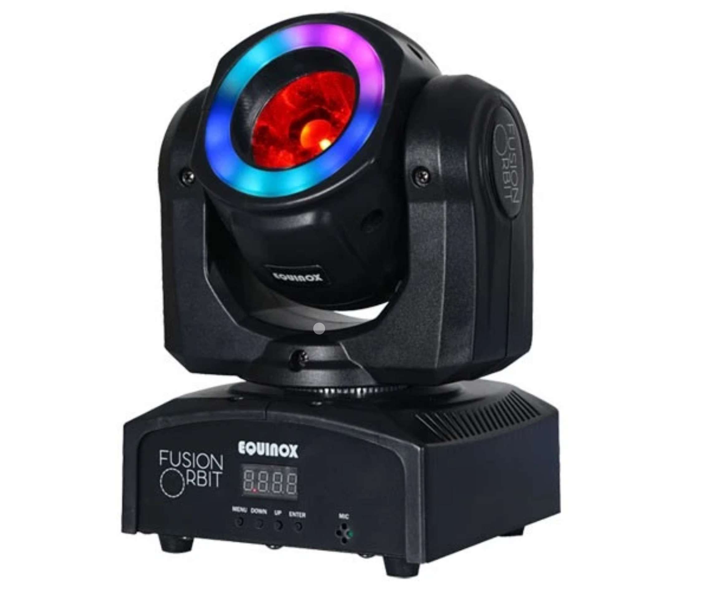 Equinox fusion orbit mkii moving head lighting (pair) | same day hire available