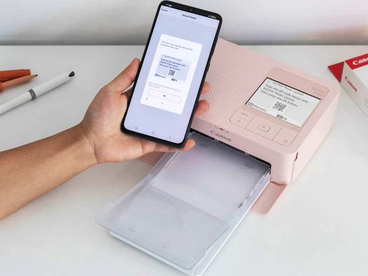 Canon selphy 1500 liten fotoprinter