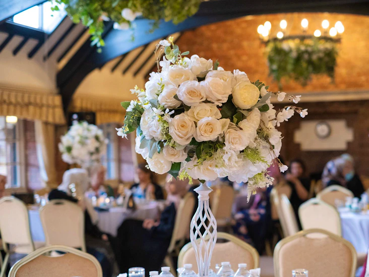 Flower centrepieces