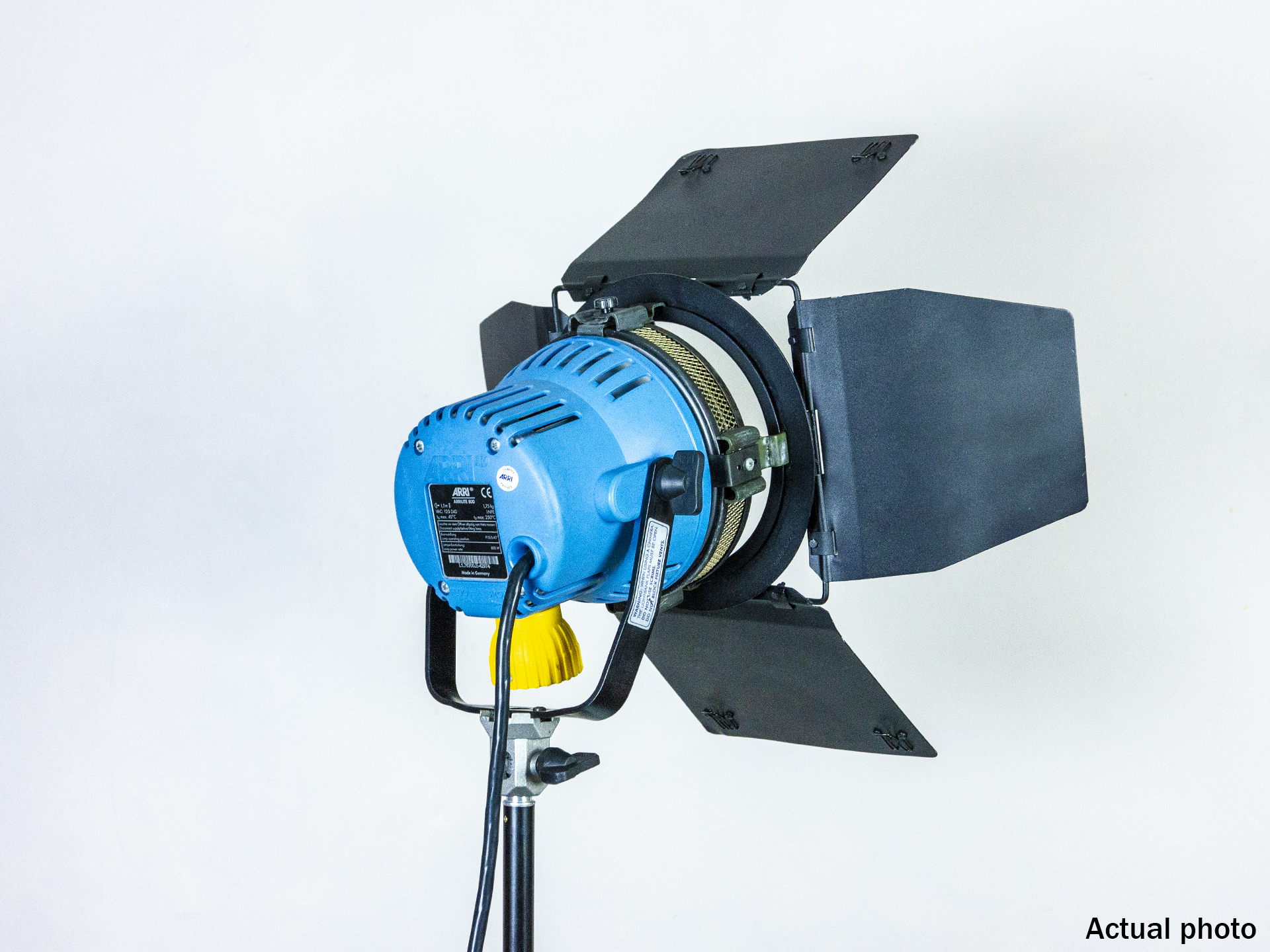 Arri 800w 'redhead' tungsten lighting