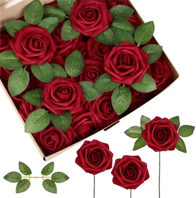 Rose flowers centerpiece party decorations
