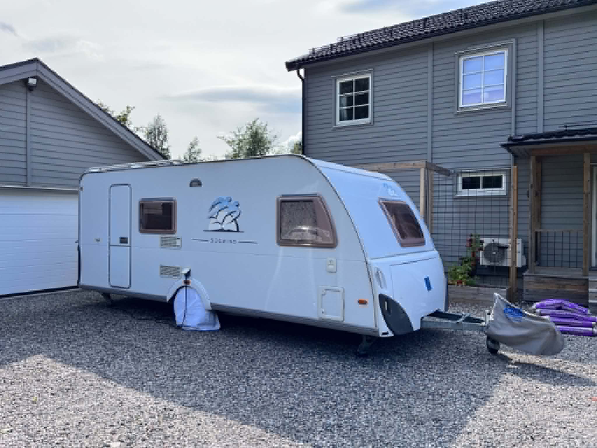 Husvagn knaus 550 med barnkammare