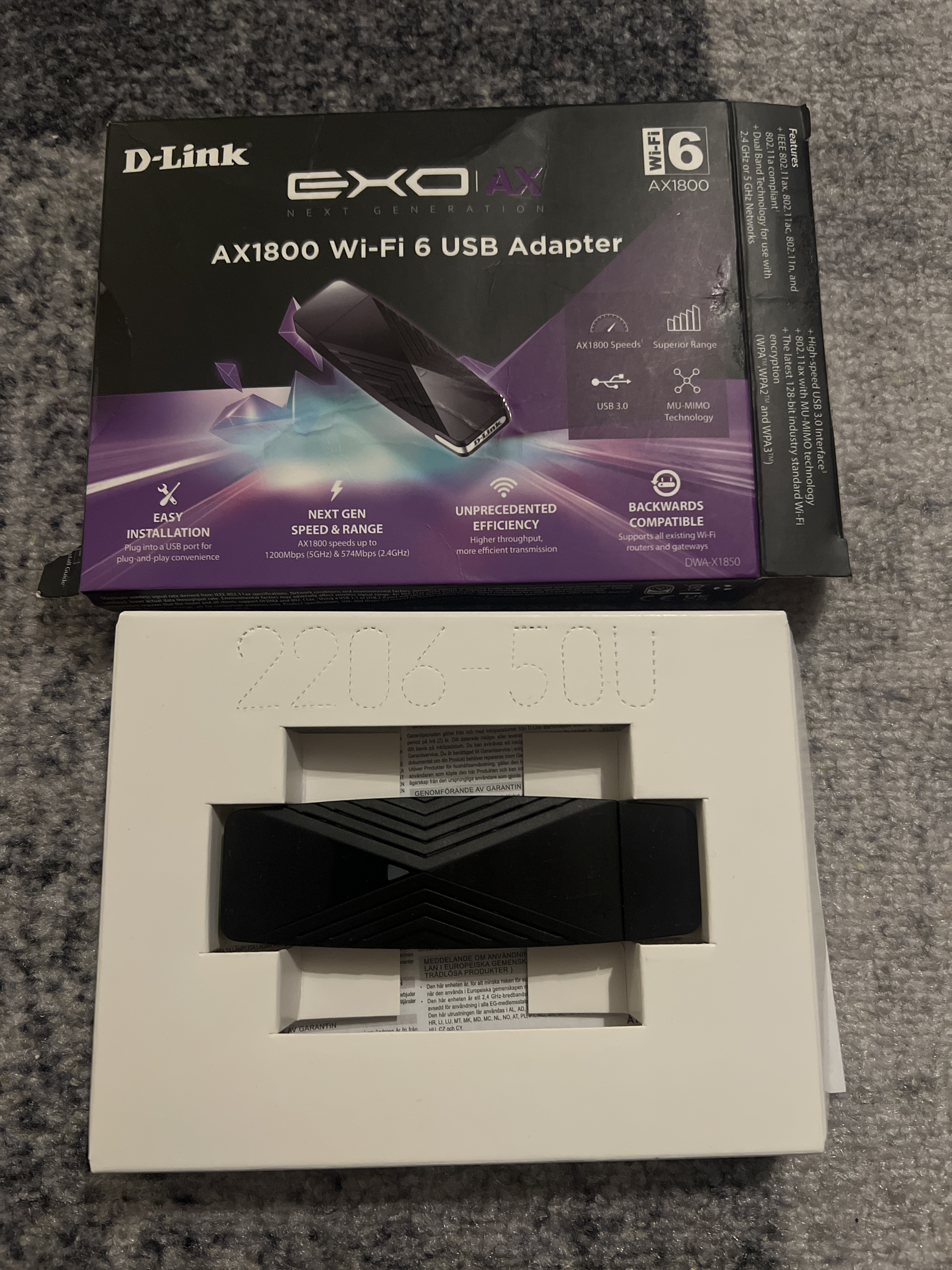 D-link wi-fi 6 usb adapter 