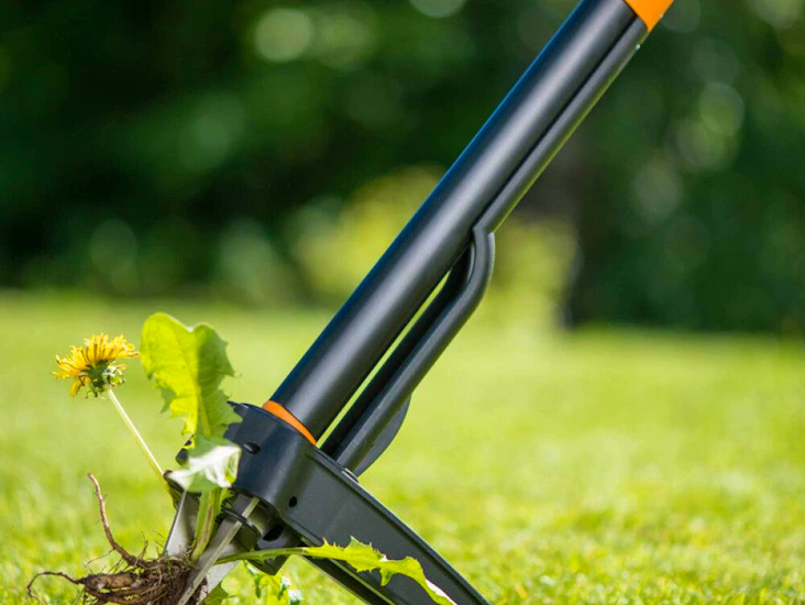 Ogräsupptagare fiskars - lättvikt och enkel