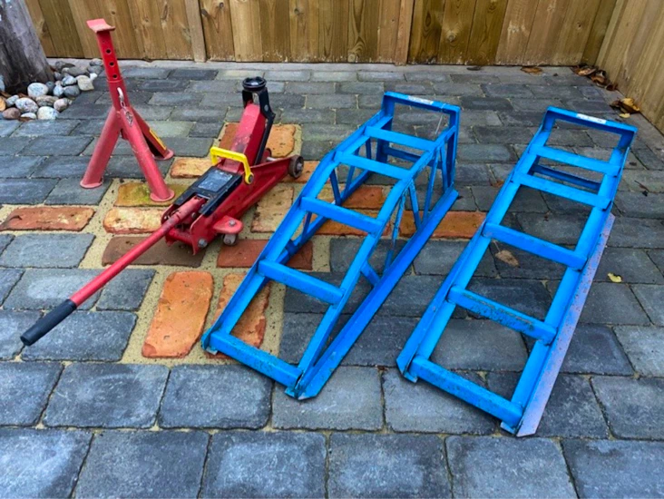 Jekk, støttebukk & rampe