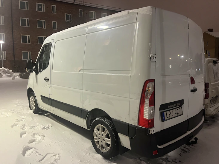 Renault master - skåpbil - lättlastbil - b-körkort- lättkörd - 3-sits