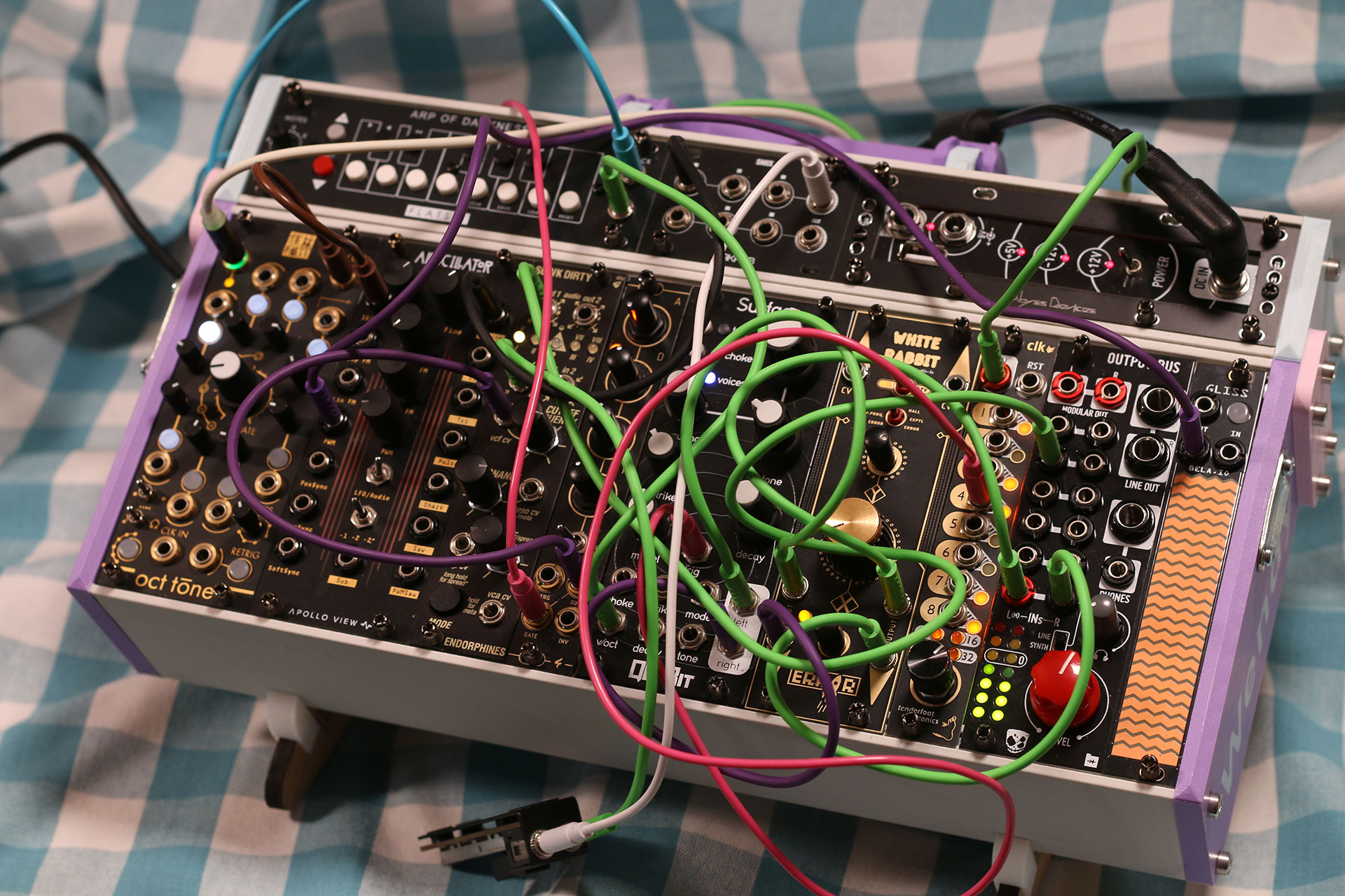 Synth picnic - wendy modular system