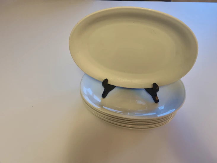 Serveringsfat 30x20, porslin