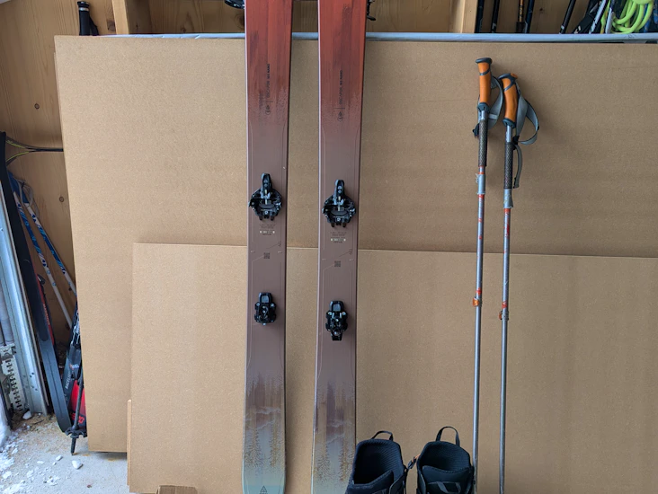 Rossignol toppturski 179cm med sko str 42