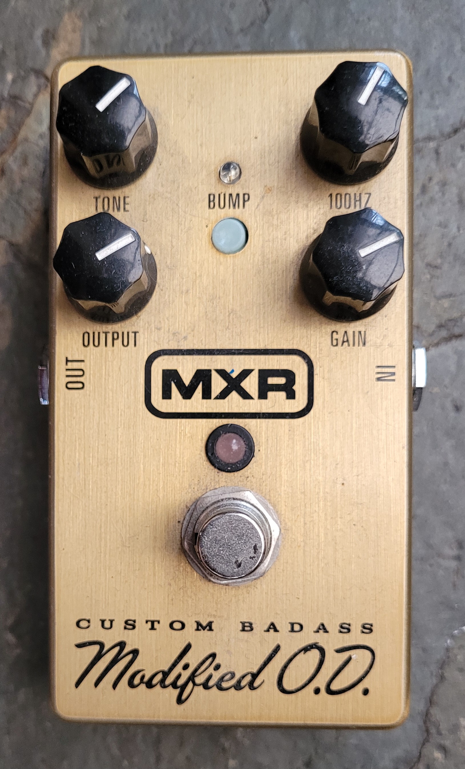 Mxr custom badass overdrive pedal