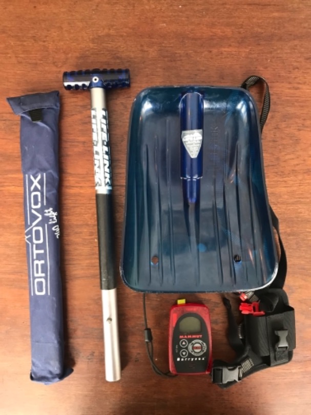 Komplett lavinutrustning