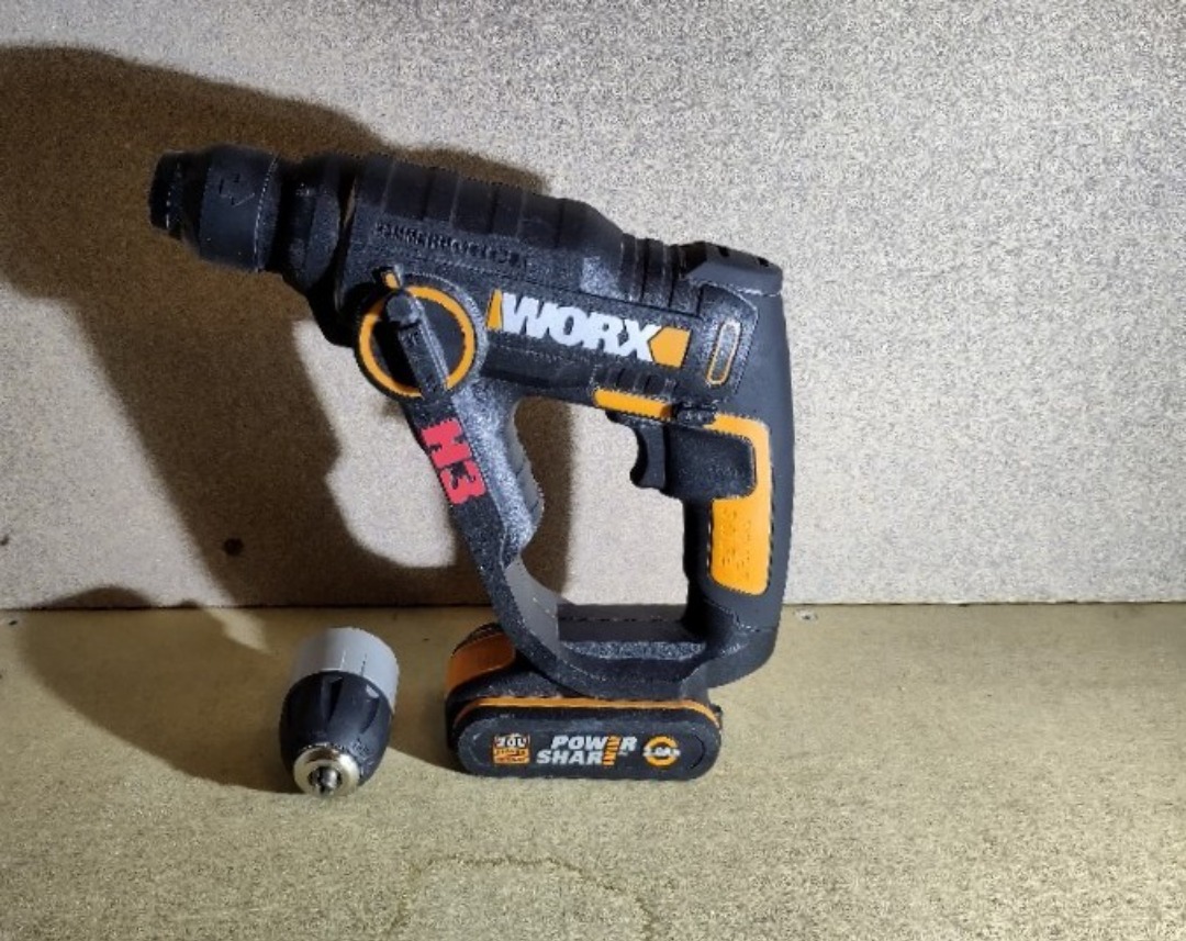 Worx slagbormaskin på batteri