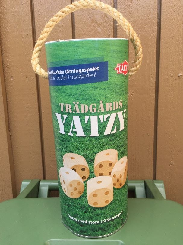 Trädgårds yatzy