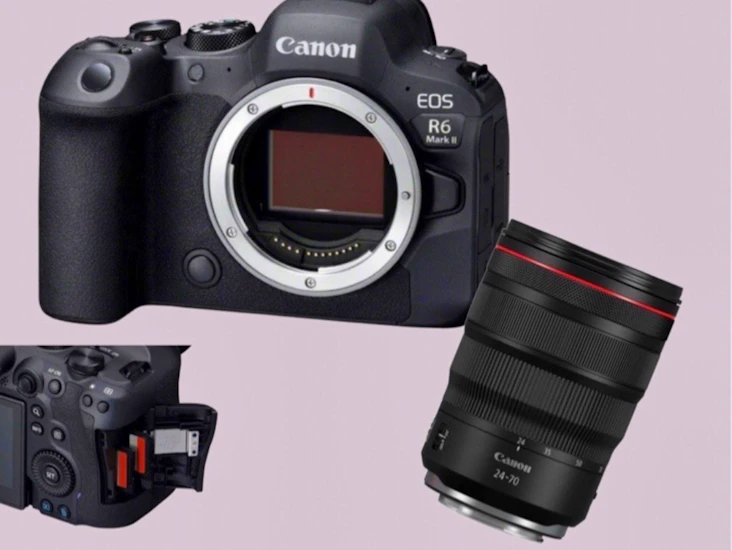 ⚡️canon r6 mark 2, canon rf 24-70 mm linse