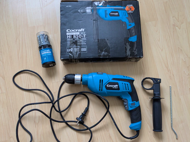 Slagborrmaskin, cocraft hi 850-t