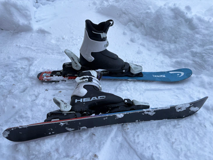 Fina barnskidor, 80cm